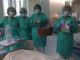 Volontarie Acto impegnate nelle visite all'ospedale Sant'Anna