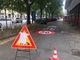 zona con la scritta 30 all'ora in strada