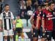 Cristiano Ronaldo nella gara con il Genoa della scorsa stagione