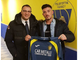 Stefano Cabras con il ds del Vianney