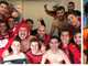 Gioia Caselle! Secondo posto in scia al Carrara. A destra bomber Fina