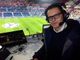 Enrico Zambruno in postazione cronaca prima della recente sfida di Champions League tra Lione e Juventus.