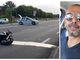 Il luogo dell'incidente e Fabio Porfido