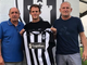 Il ds Azzolina, Pavan e mister Berta