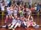 Le ragazze della Lilliput in festa (foto dalla pagina facebook della società)