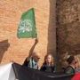 25 aprile, tentano di issare bandiera Hamas a porta San Paolo a Roma