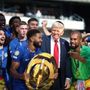 Il Chelsea festeggia il Mondiale per club. E Trump non se ne va