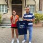 Alessia Massa con Gianluca Treccarichi, assessore alla Sport di Collegno Alessia Massa con Gianluca Treccarichi, assessore alla Sport di Collegno