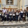 Frossasco, il saggio di fine anno degli allievi della Filarmonica alla Chiesa di San Bernardino