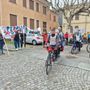 Diego Cossotto alla partenza in tandem di Marrakech Express