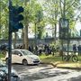 Protesta all'esterno del Cpr di corso Brunelleschi