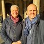 Stefano Rossotto con il direttore provinciale di Cia Agricoltori delle Alpi Luigi Andreis