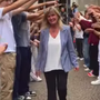 La professoressa Giovanna Olocco va in pensione: la sorpresa affettuosa dei suoi studenti