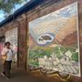 Arte in transito lungo via Sacchi