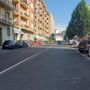 Corso Roma appena riasfaltato a Moncalieri