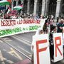 Corteo per Gaza a Torino
