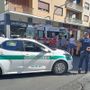 L'intervento della Polizia locale e del 118 a Nichelino