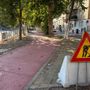 Ecco la nuova pista ciclabile di corso Bramante