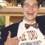 Una immagine sorridente di Andrea Soldi