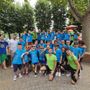 I giovani di Beinasco dopo aver ripulito il parco di via De Nicola