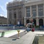 Attivisti Pro Pal in piazza Castello