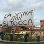 La protesta dei cittadini sulla Spina