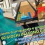 Giochi in legno per via Colombo