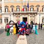 Principesse e supereroi portano a Roma la loro missione per i piccoli pazienti