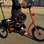 Ritrovata la bici sottratta a Olly, bambina di otto anni con problemi motori