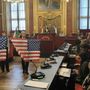 Protesta anti Palestina in Consiglio comunale a Torino