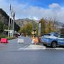 Ponte chiuso a Bardonecchia durante le operazioni di messa in sicurezza