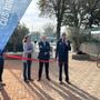 Il presidente della Federtennis Binaghi in visita ai nuovi campi del CUS Torino Il presidente della Federtennis Binaghi in visita ai nuovi campi del CUS Torino