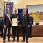 La premiazione di Alessandro Parigini