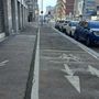 La pista ciclabile di via Giordano Bruno e via Bossoli La pista ciclabile di via Giordano Bruno e via Bossoli