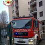 Intervento dei vigili del fuoco in via Poggio Intervento dei vigili del fuoco in via Poggio