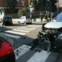 Incidente stradale in via Bianchi