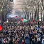 Corteo a favore di Askatasuna