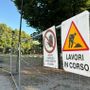 Lavori al parco della Tesoriera Lavori al parco della Tesoriera