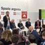 Un momento dell'incontro andato in scena al Salone del Libro