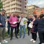 Il sopralluogo della Circoscrizione 5 in via Druento Il sopralluogo della Circoscrizione 5 in via Druento