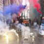 La protesta dei taxisti
