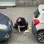 Un'immagine del video girato da un residente della zona