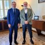 Il sindaco Lo Russo e l'ad della Rai, Rossi Il sindaco Lo Russo e l'ad della Rai, Rossi