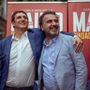Lorenzo Mauro e Paolo Montagna, nuovo ed ex sindaco di Moncalieri Lorenzo Mauro e Paolo Montagna, nuovo ed ex sindaco di Moncalieri