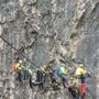 Si fa male lungo la via ferrata dell'Orrido di Foresto: salvata dal Soccorso Alpino