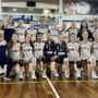 Le atlete che hanno conquistato il terzo posto regionale U14