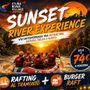 Nasce in Valle Stura la "Sunset River Experience": rafting al tramonto e Burger Raft per vivere la montagna in modo diverso