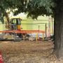 Il cantiere incriminato Il cantiere incriminato