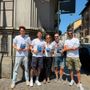 Gli attivisti di Azione Torino nelle strade della città Gli attivisti di Azione Torino nelle strade della città