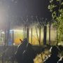 Un momento delle tensioni di ieri sera al cantiere Tav Un momento delle tensioni di ieri sera al cantiere Tav